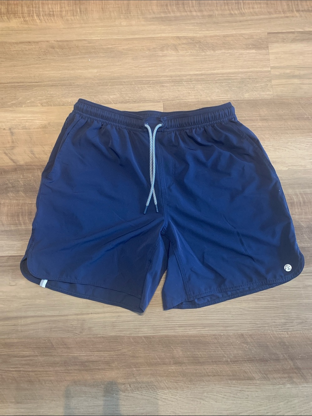 Rhoback Navy Athletic Shorts Size Large